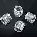 Stainless Steel Thread Hot Melt Insert Knurled Nut