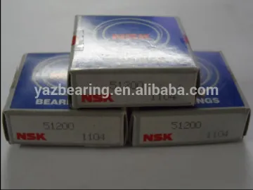 Japan NSK 51200 thrust ball bearings