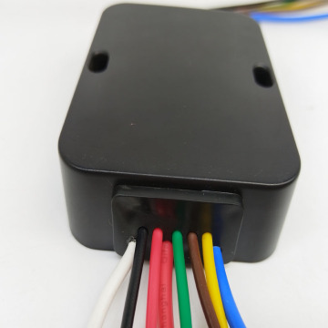 CUSTOMIZE 8 to 6-Wire Trailer Tail Light Converter with Wiring Harness Connector - LED Compatible