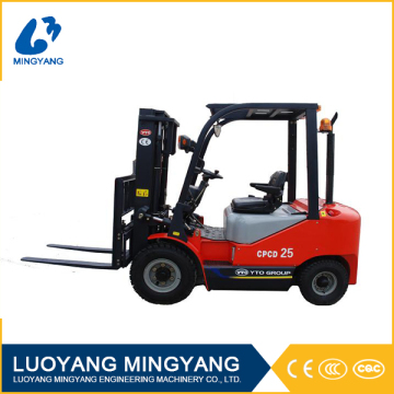 China Cheap 2.5ton Loading Capacity Diesel Forklift CPCD25