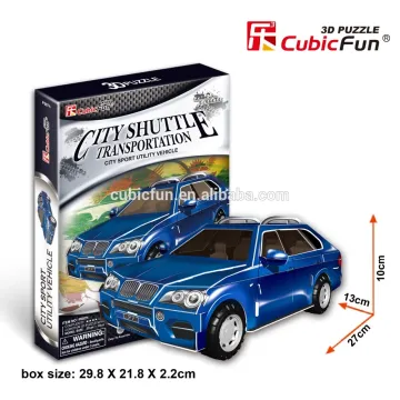CubicFun City Sport Utility Vehicle diy model car toys