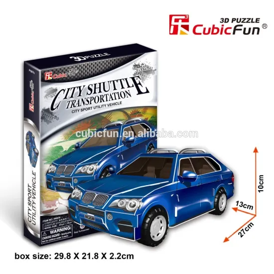CubicFun City Sport Utility Vehicle diy model car toys