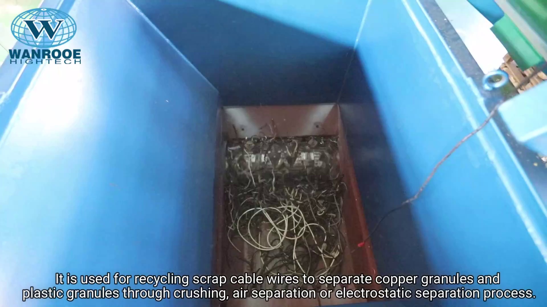 Copper Plastic Separation Machine