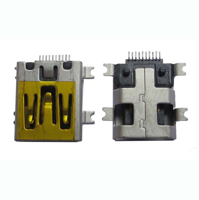 MINI USB 10P AB TYPE RECEPTACLE