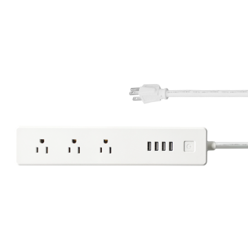 Presa di corrente universale Presa 3 prese 4 USB Power Strip
