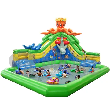 Eco-friendly inflatable water park kids