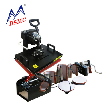 Multifunctional 8 in 1 combo manual heat press printing machine