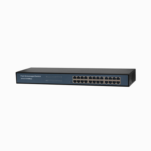 24 Ports 100m Indoor CCTV-Netzwerk-Ethernet-Switch