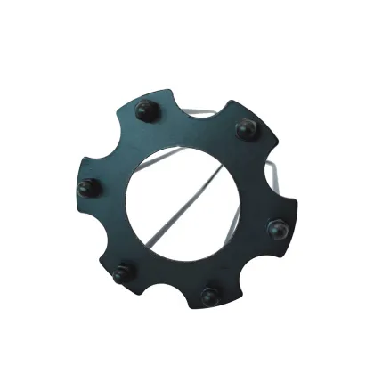 Black Iron Flute Lampshade - Indoor Lighting Cover