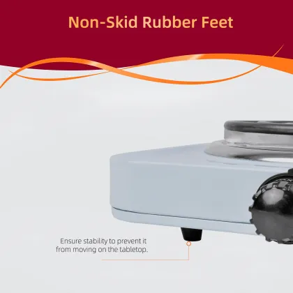 Durable Black Electric Coil Plate Burner