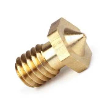 China supplier CNC machining 3D printer parts, extruder nozzle print Head, brass printer nozzle