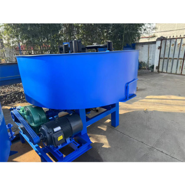 Вертикальный бетонный миксер, сочетающийся с кирпичной машиной