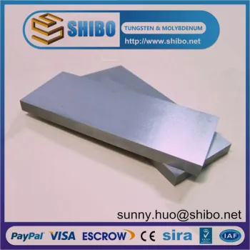 high purity tungsten sheet, tungsten plate, W sheet