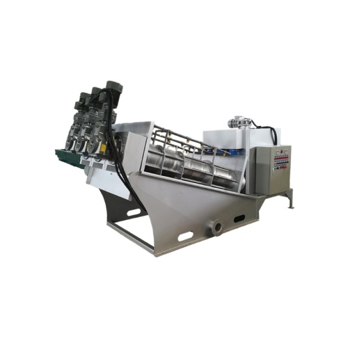 Máquina de desidratação de lodo da imprensa em espiral