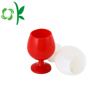 Silicone Goblet Custom Wine Glasses Cup for Wine
