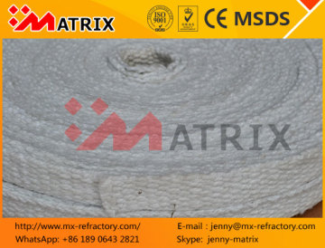 Stainless Steel Reinforced Ceramic Fiber Strip 1 cm