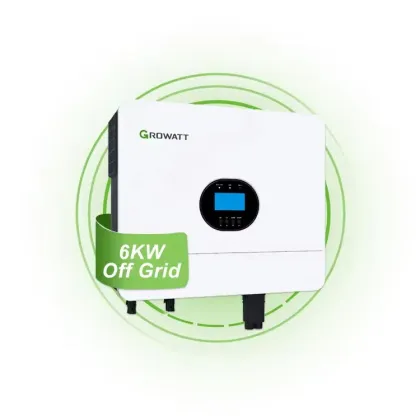 Enphase IQ8 IQ7 Micro-Inverter 6kW Off-Grid Hybrid Balcony System with SPF 6000 ES Plus and Growatt Solar Inverter