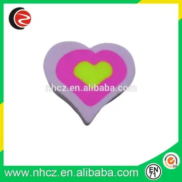 2D Heart Shape Eraser