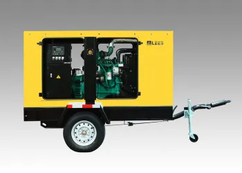 high quality generador silent type with trailer