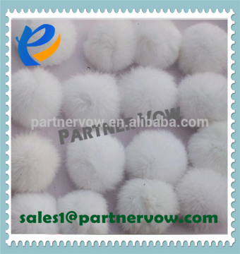colours hot cute fake or real fur ball toys
