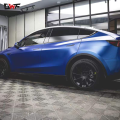 Металлическая синяя автомобильная обертка