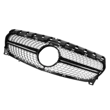 New Grille for Mercedes-Benz CLA E-Class Fit (W117) - Diamond Black