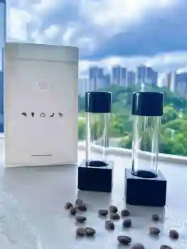 Magnetic Attraction Single Dose Coffee Bean Storage Tubes Coffee Bean Cellars with One-Way Exhaust Valve