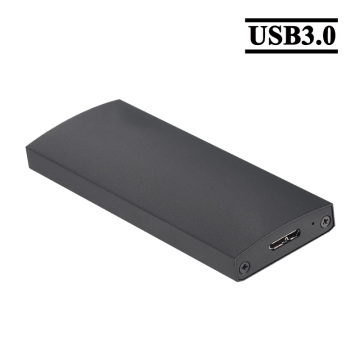 Unestech USB3.0 aluminum M.2 NGFF enclosure SSD 2242/2260/2280 B+M key external ssd case hard drive enclosure