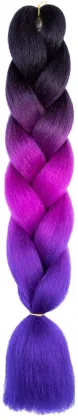Synthetic braiding hair yaki ombre braiding pre stretched super jumbo hair crochet braids for african hair extension