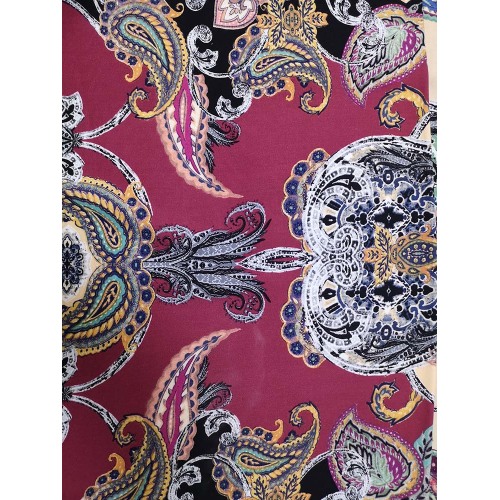 Pasiley Rayon Twill 3024S tryckt vävt tyg