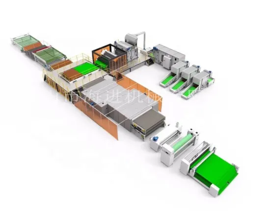 electric oven for wadding production line