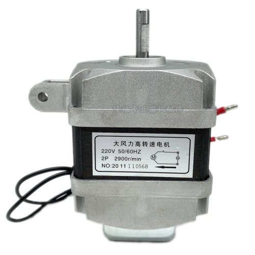 Circular high speed motor with square shape