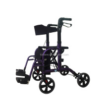 Foldable Rehabilitation Rollator And Walking Aid For Elderly