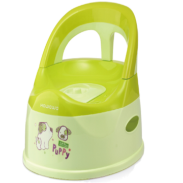 Silla de plástico para niños Closestool Baby Potty Training