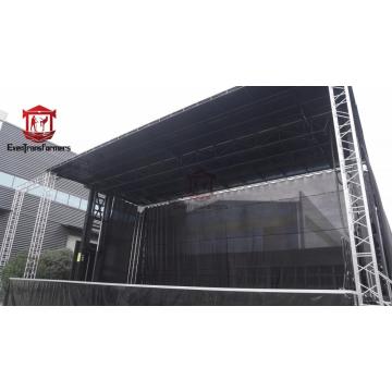 Mobile Retractable Stages 15m Portable Stage For Sale Factory