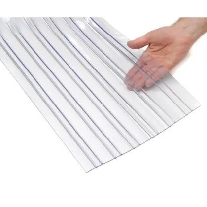 Industrial window flat pvc strip & curtains