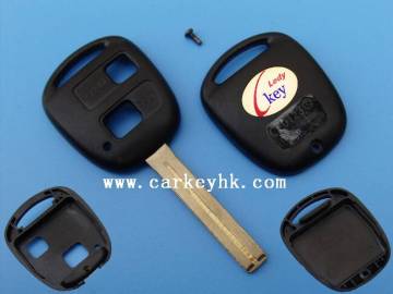 HOT Sale Lexus 2 button remote key shell TOY 40 blade for replacement key shell