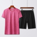 quick dry melange cationic summer sports t shirts