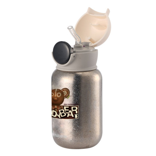 Плюшавы мядзведзь дзіцячая бутэлька з вадой тытана