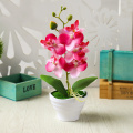 Bonsai Desktop Plants Potted Artificial Orchid Flowers Home Decoration Ornament