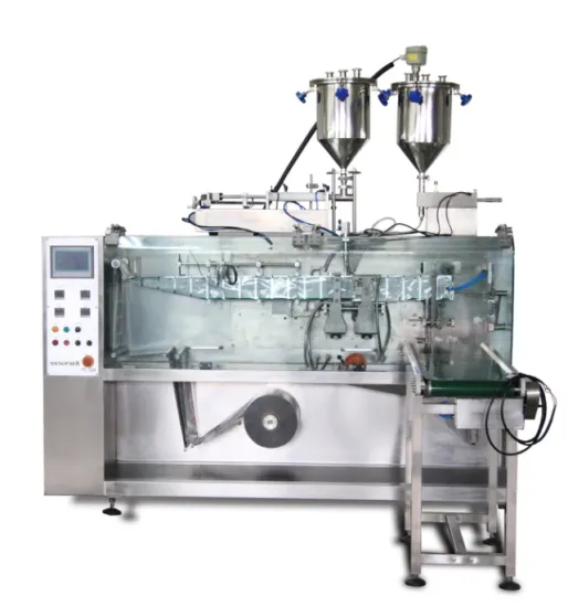 Automatic horizontal paste packing machine