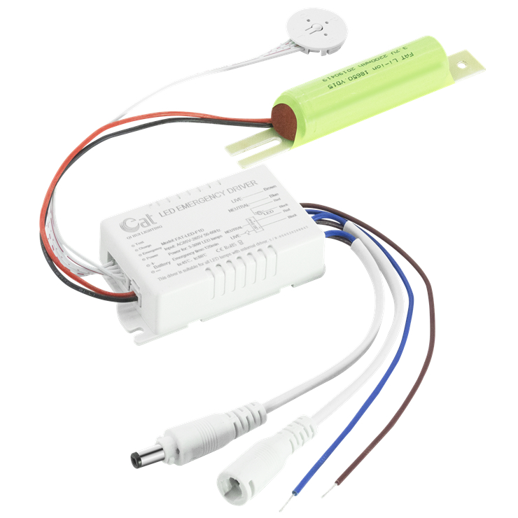 3,7 V-os akkumulátor ABS vészhelyzeti tápegység a LED-hez