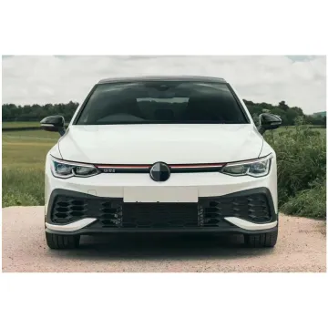 VW Golf 8 to GTI Style Car Body Kit with Bumper Grille and Side Skirts
