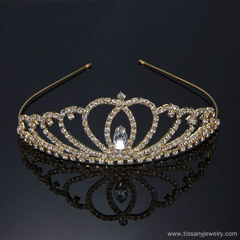 Rhinestone Silver/Gold Bride To Be Tiara