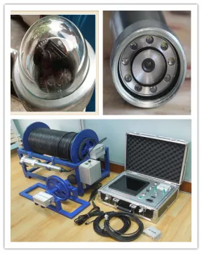 Geologic Borehole & Underwater Minitor Inspection Camera for Water Well