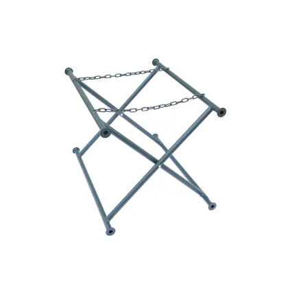 Iron Ladder Tower Building Scaffolding Lift Foldable Light Scaffold Stand