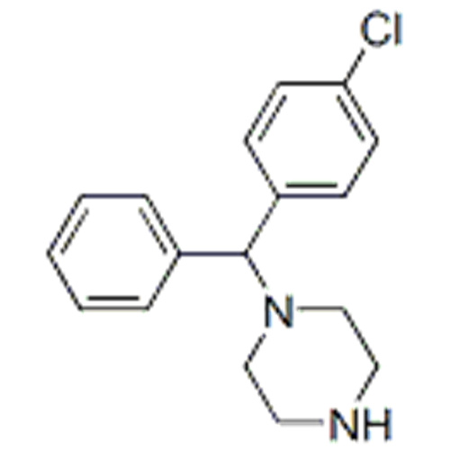1- (4-chlorobenzhydryl) piperazyna CAS 303-26-4
