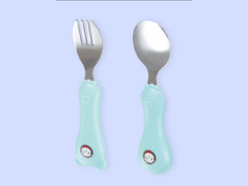 304 Stainless Steel Fork Spoon Set Alat Pelengkap Tambahan