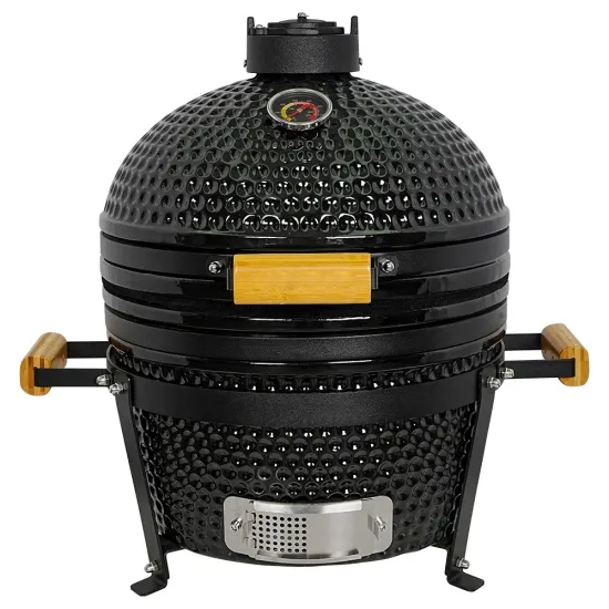 SEB KAMADO Black Asador De Carbon Barbacoa Garden Portable Mini Bbq Grill Ceramic Kamado Grills