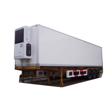 45T trailer van freezer truck